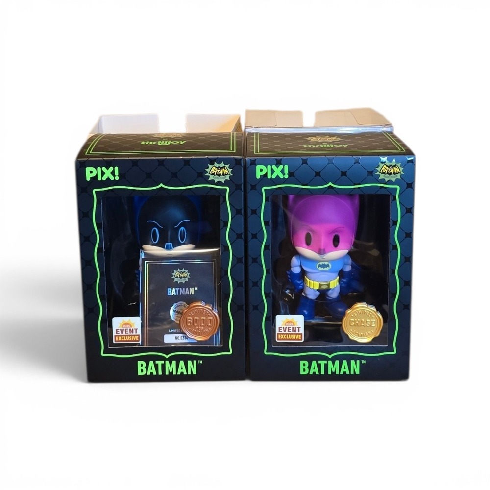 Thrilljoy PIX! Batman 2024 Event Exclusive Limited Edition & Chase Figure Set